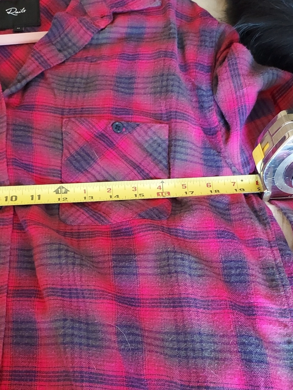 Rails Flannel Shirt Med - Picture 4 of 8